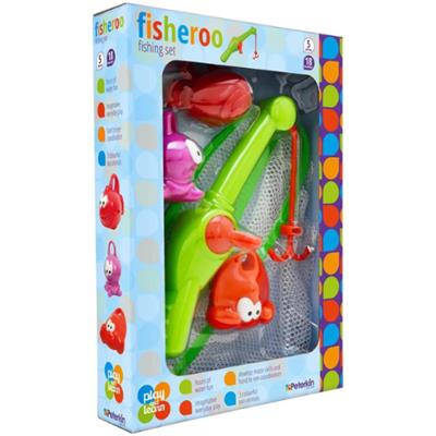 Bath Toy Fishing Set 5Pc  Little West Packers by West Pack Lifestyle